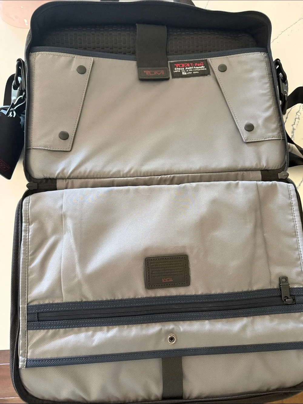 Tumi briefcase